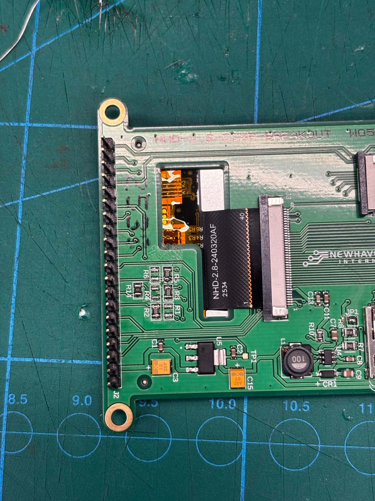 MIDI Guitar — midiguitar newhaven tft breakout