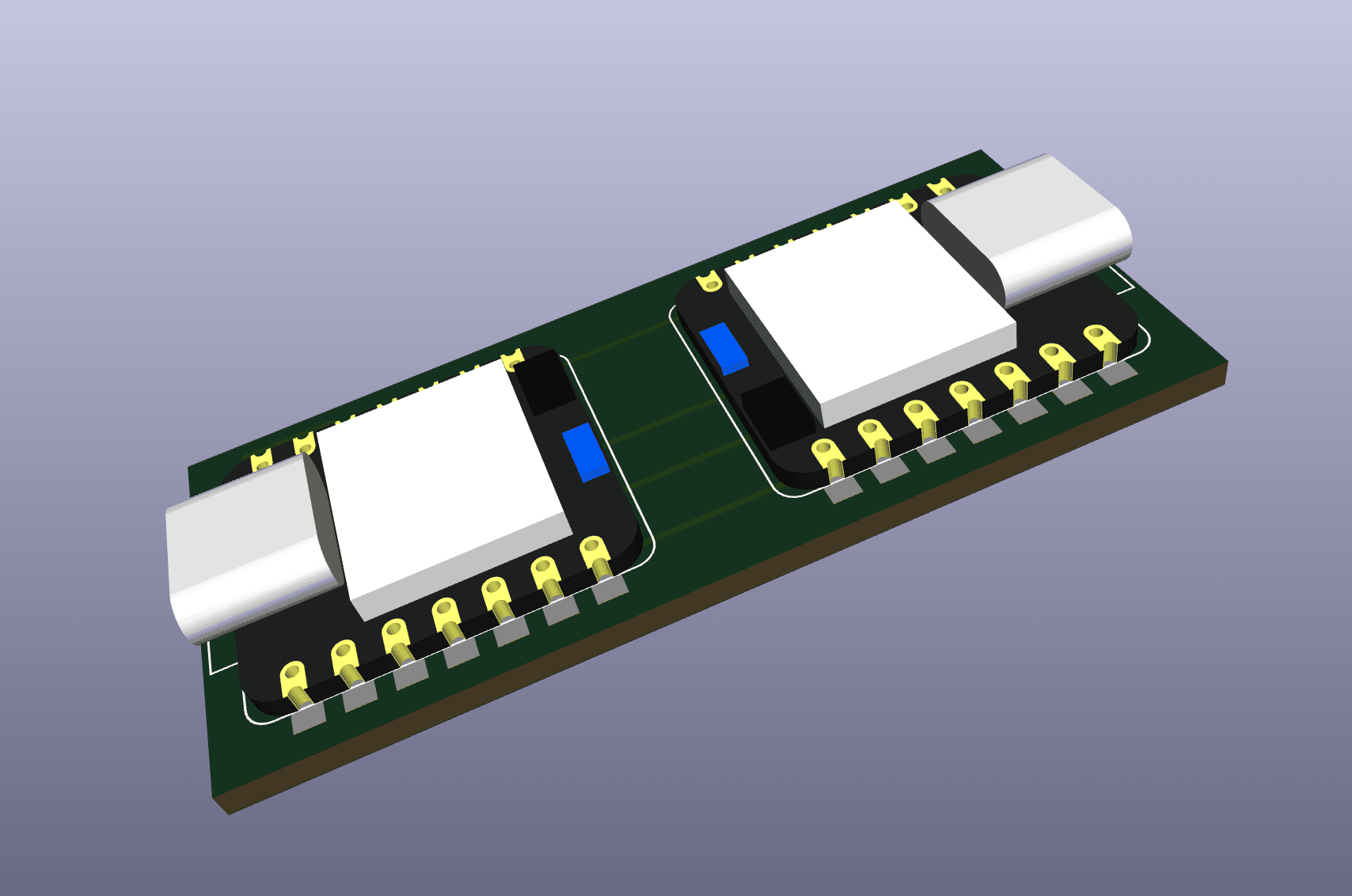 MIDI Host-to-Host Bridge — gerbers jlcpcb