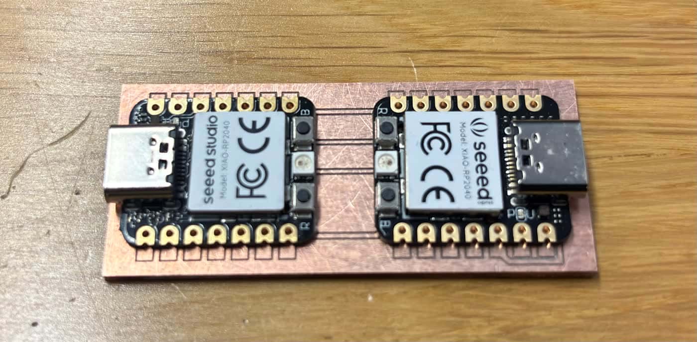 MIDI Host-to-Host Bridge — milled board srm20